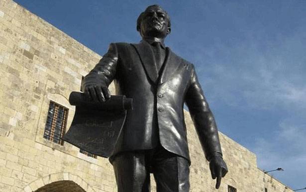 قداس لراحة نفس
الرئيس شمعون وزوجته