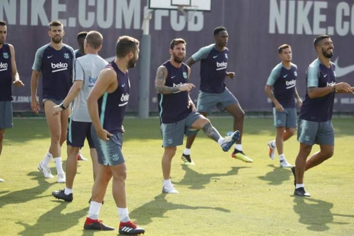 برشلونة يقدم الدعم لضحايا جنوى