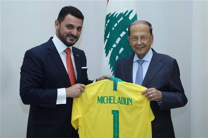 الرئيس عون:علاقتنا مع البرازيل تاريخية ونرحب بالرئيس البرازيلي في لبنان