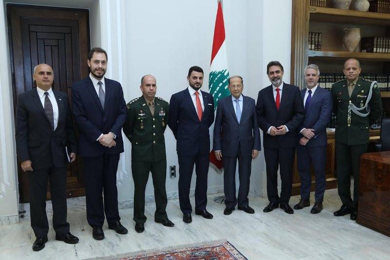 عون إستقبل سكرتير الشؤون الإستراتيجية في الرئاسة البرازيلية