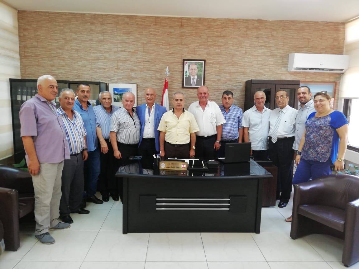 قائمقام البترون التقى الهيئة المنتخبة لرابطة مخاتير المنطقة