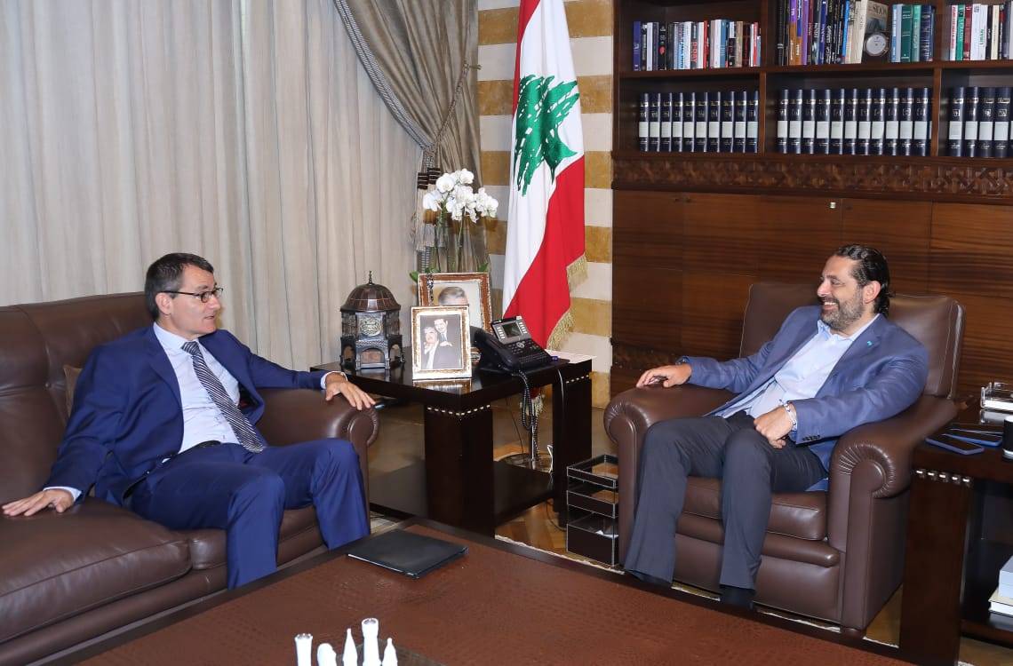 السفير الالماني يودّع الرئيس المكلّف