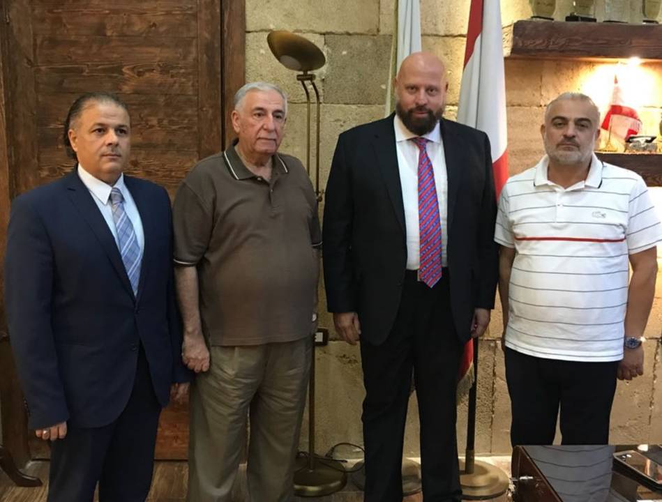 محافظ الشمال التقى وفدا من جمعية تجار لبنان الشمالي