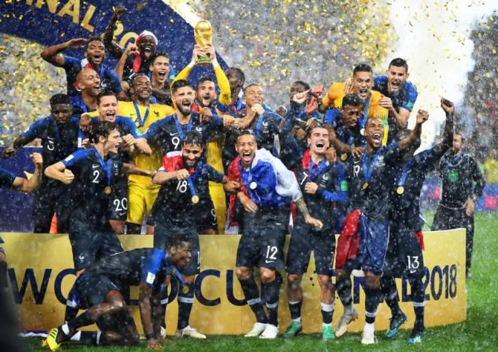 فرنسا في صدارة التصنيف العالمي لكرة القدم وتراجع لالمانيا والارجنتين
