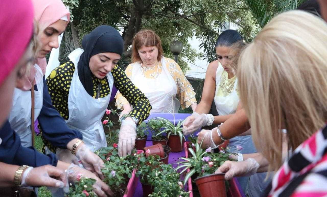 محاضرة بيئية لقطاع المرأة في "تيار العزم"