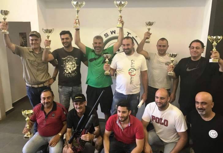 نتائج المرحلة الثانية من بطولة لبنان للرماية بالبندقية الهوائية