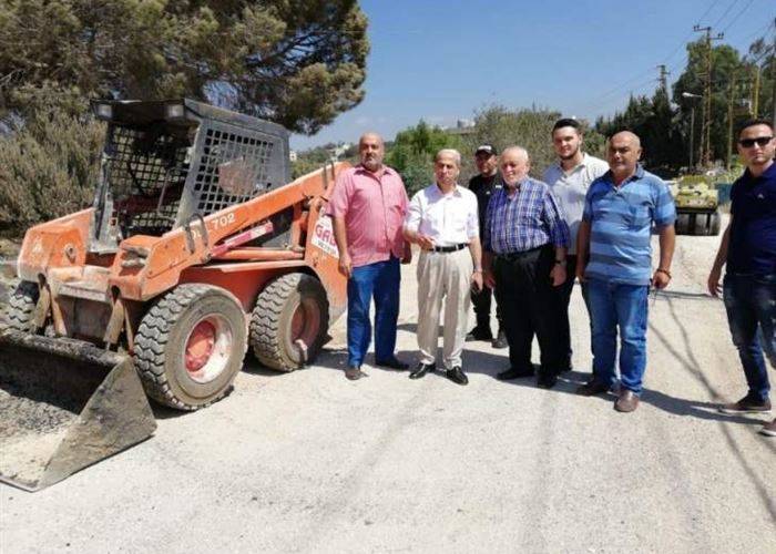 خير تفقد الأشغال على طريق البيرة القصير في عكار