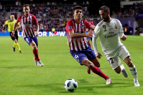 أتلتيكو مدريد بطلاً لكأس السوبر الأوروبية