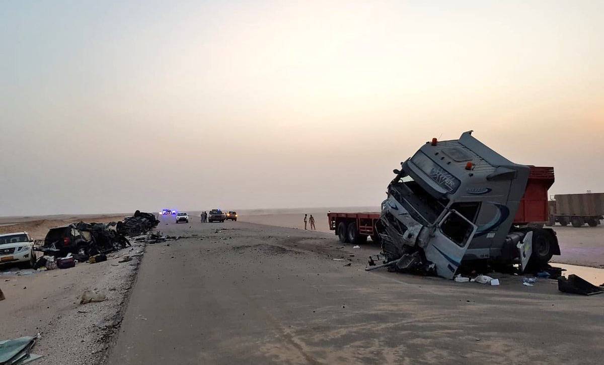 حادث سير مروع في عمان يودي بحياة 7 سعوديين