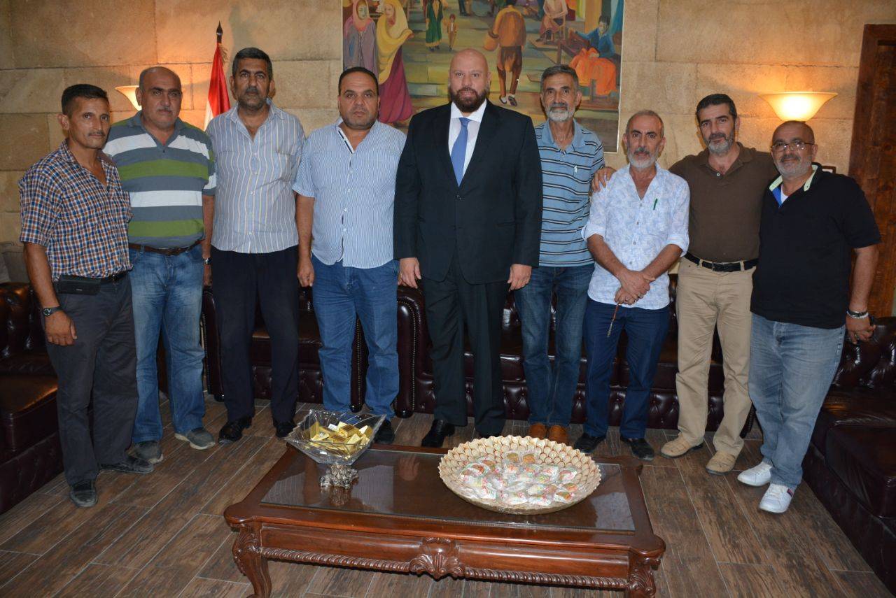 نهرا استمع من نقابة عمال بلدية طرابلس الى مطالبهم