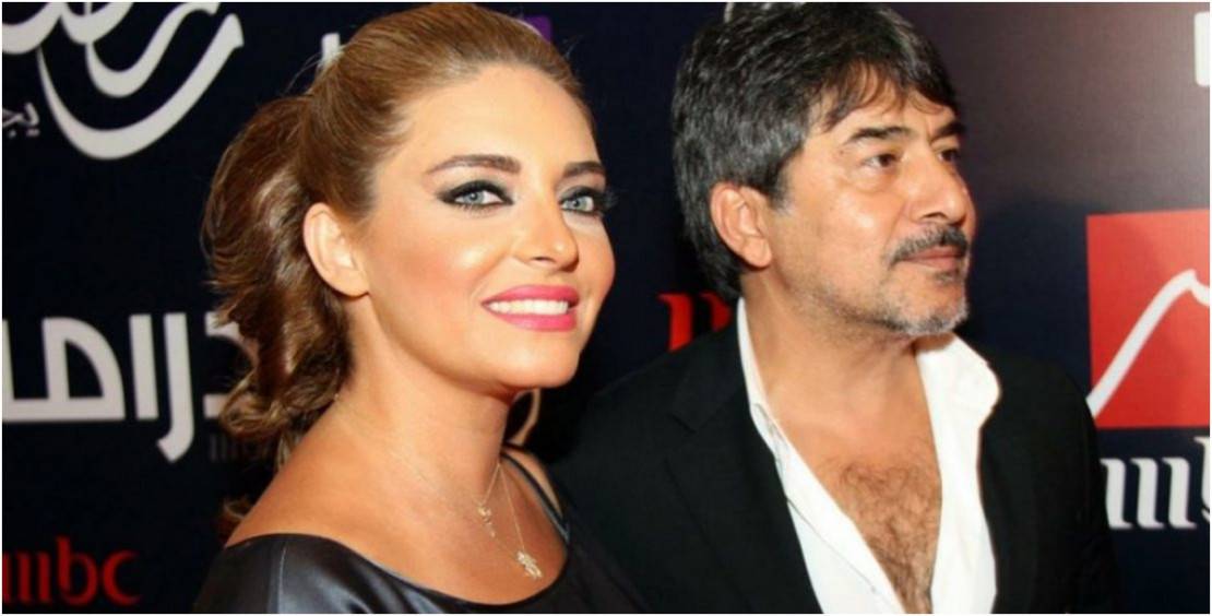 عابد فهد "يخبط" زوجته زينة على رأسها داخل صالون تجميل