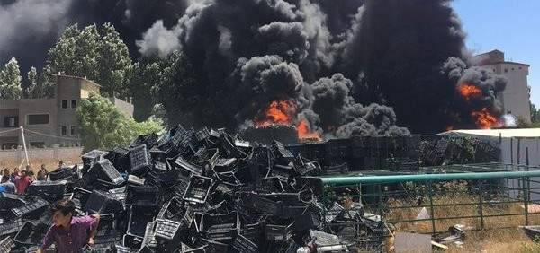 محافظ البقاع: للتحقيق في حريق قب الياس