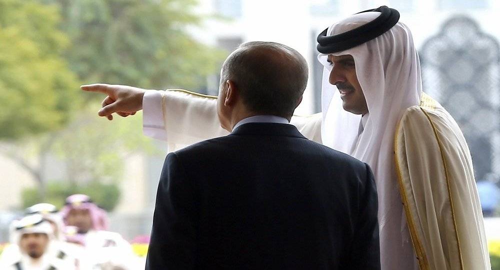 أمير قطر يوجه رسالة جديدة إلى الرئيس التركي