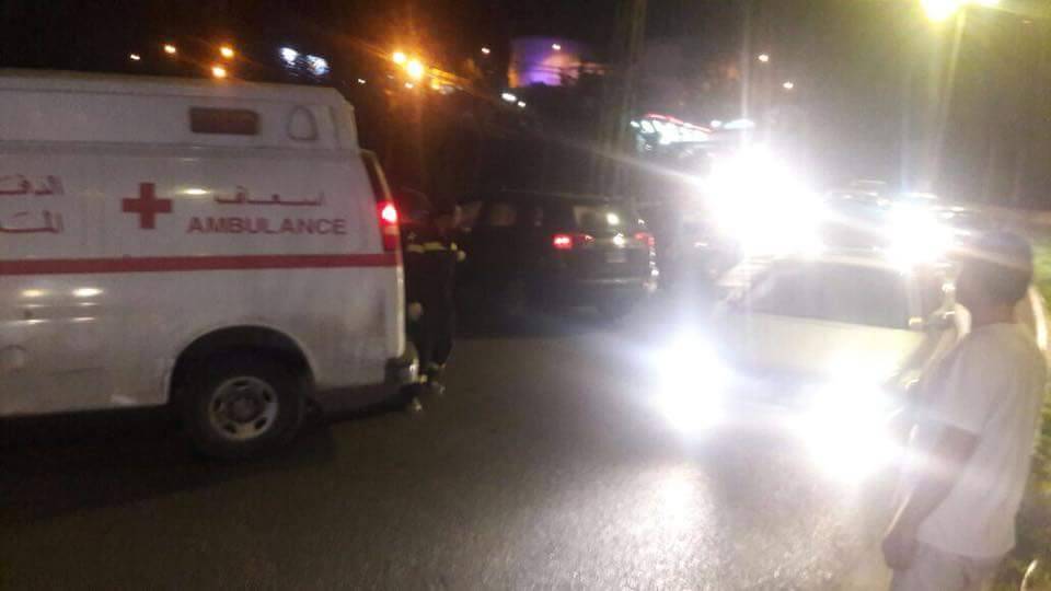 جريحان في حادث سير في زوق مصبح فجرا