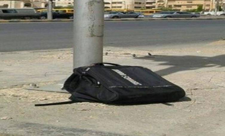حقيبة تثير بلبلة عند دوار المنارة في زحلة