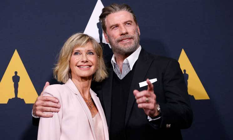 بعد 40 عاماً على فيلم "Grease".. جون ترافولتا وأوليفيا نيوتن جون يلتقيان من جديد
