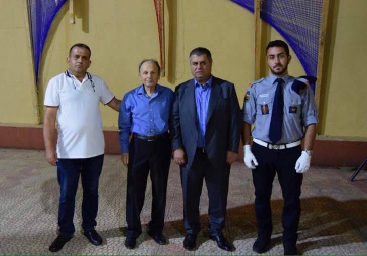 افتتاح المهرجان الرياضي لنادي المنصف برعاية رئيس اتحاد الكرة الطائرة