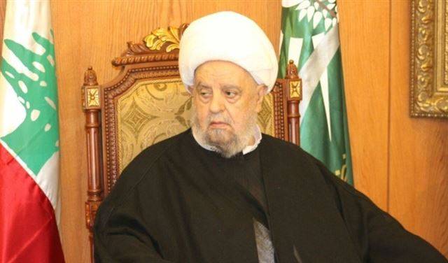 قبلان: لتكن حكومة الوفاق الوطني نتاج تفاهم اللبنانيين