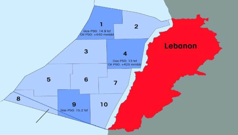 254 مليار دولار قيمة احتياطات البترول اللبناني