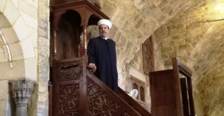 شعبان أم المصلين في طرابلس وهنأ بعيد الاضحى