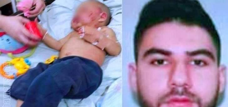 بعد ان احرق جسم طفل بعمر 16 شهرا بسيجارة..الحكم على لبناني بالسجن 14 عاما