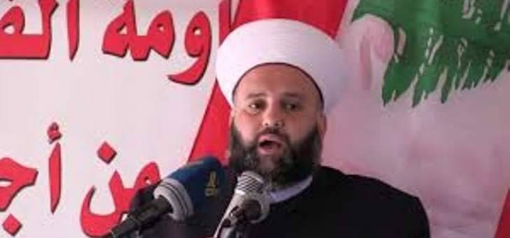 الشيخ جبري: الأمة بحاجة إلى علماء صادقين يوحّدونها باتجاه اسرائيل