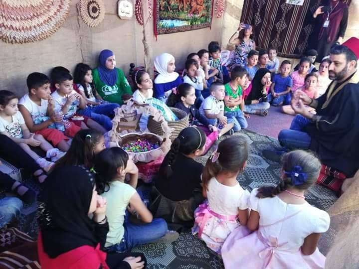مركز المطالعة والتنشيط الثقافي في بنت جبيل نظم نشاطات ترفيهية للاطفال
