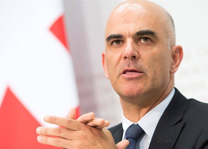الرئيس السويسري في بيروت الإثنين المقبل