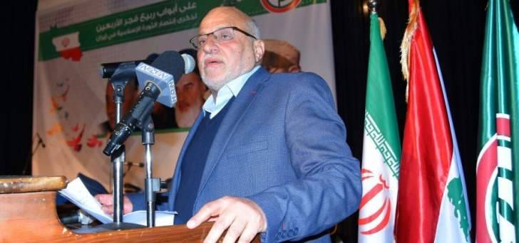 خليل حمدان استغرب اقصاء الموضوع النفطي عن واجهة المطلب الوطني المحق