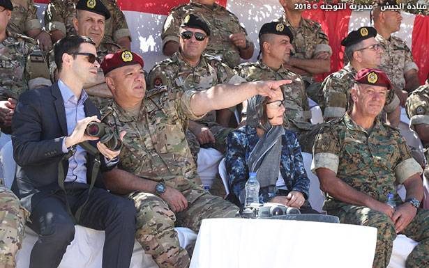 قائد الجيش : لبنان سيبقى واحةً للأمان
في المنطقة بفضل إنجازات الجيش