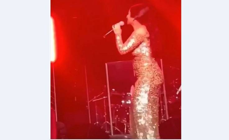 جمهور شيرين حائر في هذه الصورة !!!