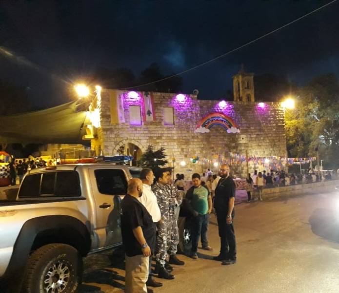 إفتتاح مهرجان عيد مار سمعان العمودي في يحشوش
