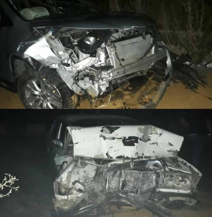جريحان في حادث سير على جسر بخعون طاران