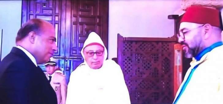 سفير لبنان لدى المغرب قدم أوراق اعتماد للملك محمد السادس