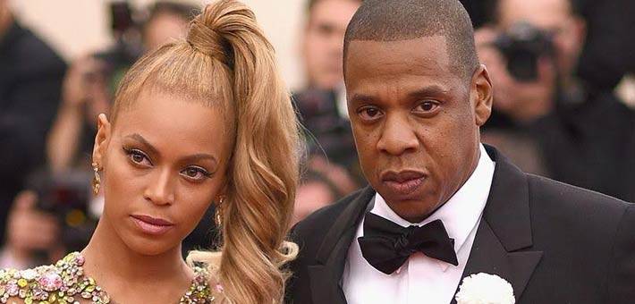 حالة من الهلع على المسرح أثناء حفل لـ بيونسيه وجاي زي بسبب إقتحام معجب-بالفيديو