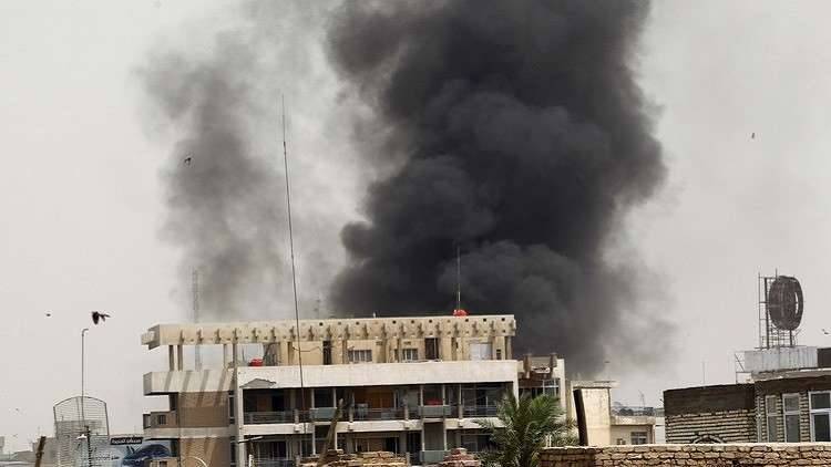 انفجار مستودع أسلحة تابع لسرايا السلام غربي كربلاء