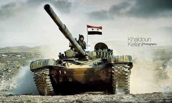 بالفيديو: أرتال المدرعات السورية تتدفق إلى جبهة إدلب