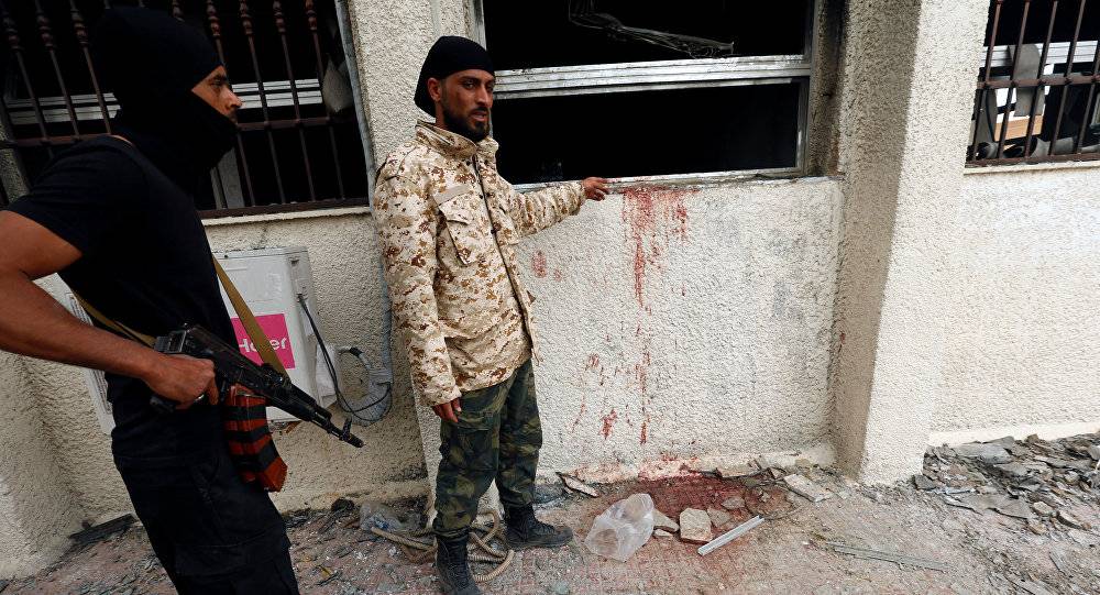 ليبيا : قذيفة عشوائية تسقط على منطقة البيفي شرقي طرابلس