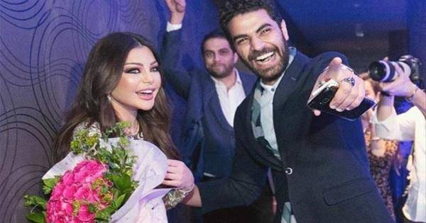 هيفا وهبي ومدير أعمالها محمد الوزيري ظهرا بالخاتم نفسه... فهل تزوّجها؟