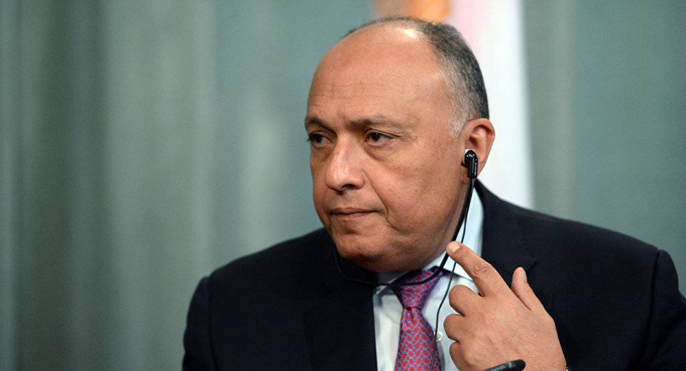 وزير الخارجية المصري يطير إلى أديس أبابا غدا