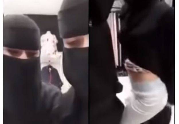 موظفه تتعرى امام الكاميرات في السعودية ومطالبة بإعادة هيئة الأمر بالمعروف والنهي عن المنكر