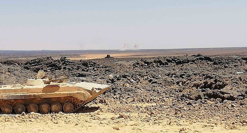 سلاحا الجو والمدفعية يسحقان "داعش" والبازلت يبطىء تقدم الجيش السوري في تلول الصفا (فيديو)