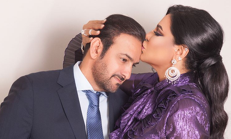 احلام تتغزل بزوجها وترد على التعليقات -بالصورة