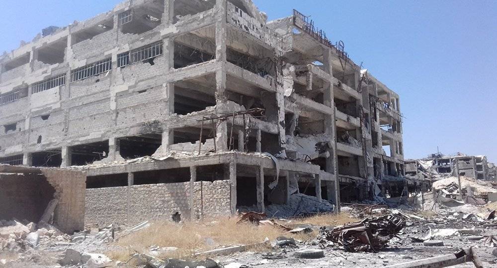 مقتل طفل وإصابة 12 مدنيا بقذائف صاروخية أطلقها مسلحون على شارع النيل السكني شمالي حلب‎