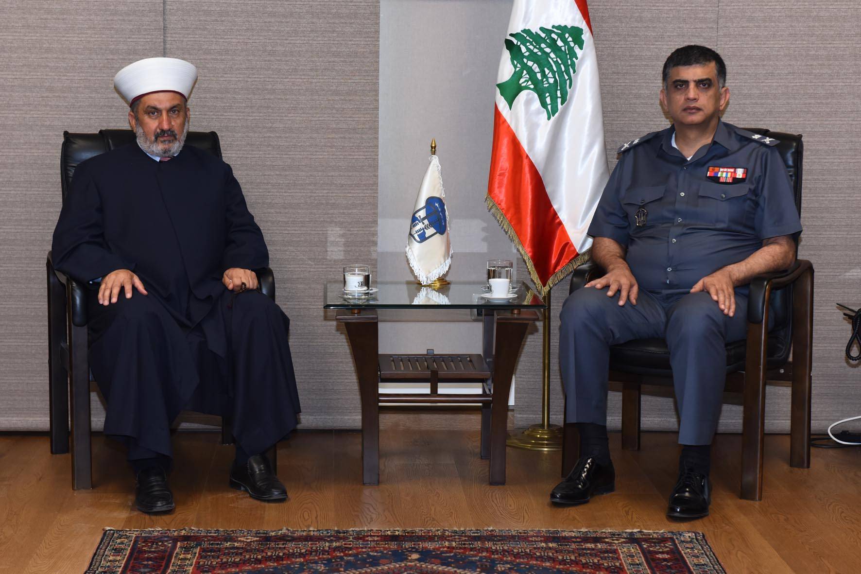 عثمان استقبل مفتي بعلبك الهرمل