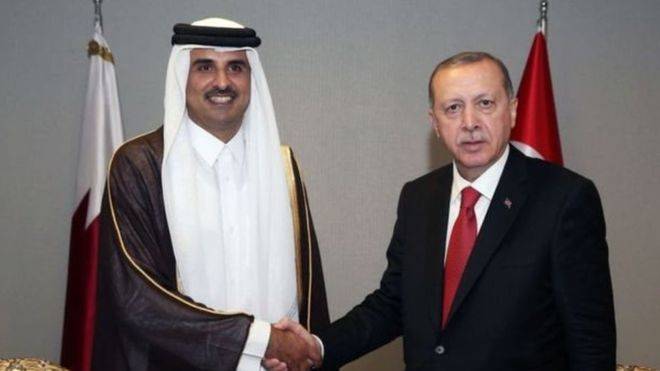 أمير قطر تميم "يهدي" أردوغان طائرة بوينغ فاخرة