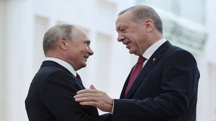 الأزمة السورية تتصدر قمة بوتين أردوغان في سوتشي