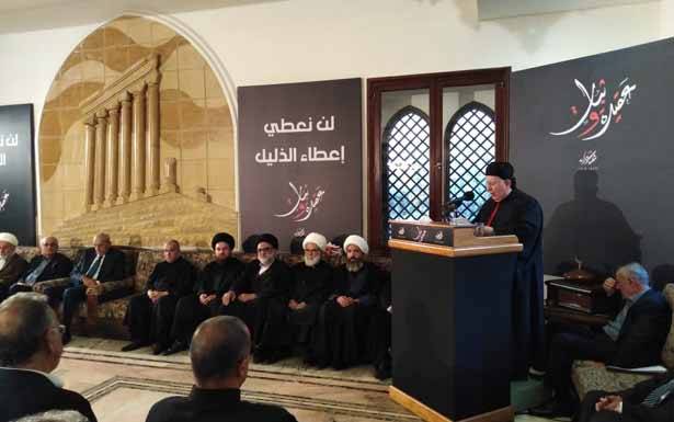إحياء الليلة السادسة من مُحرّم في المصيلح
مطر : هل نتمسّك بالحقائب عندما يصل الأمر الى نجاة نفوسنا ؟