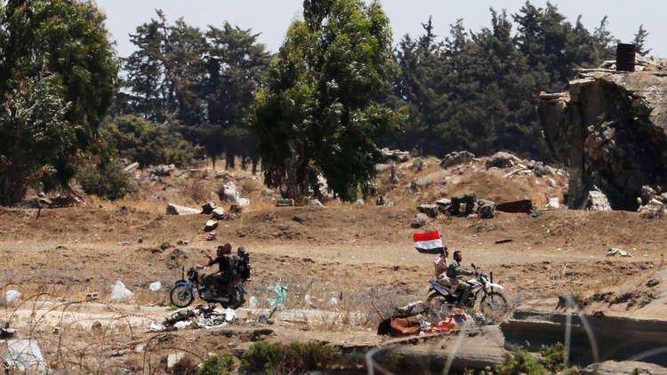 الجيش الروسي يجول بالقرب من الجولان المحتل
