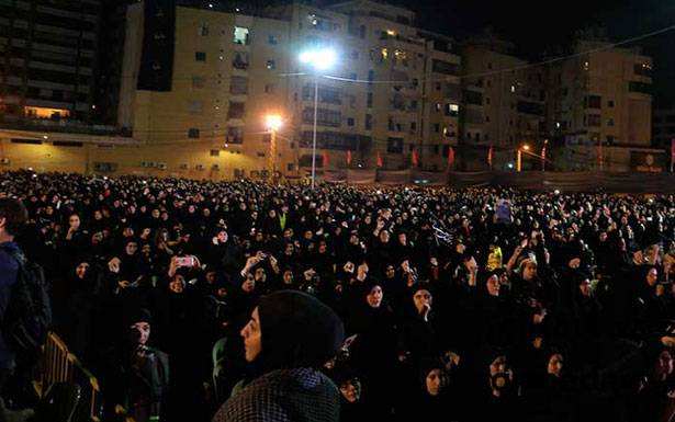 الضاحية تلبس السواد.. لن يطلّ السيّد